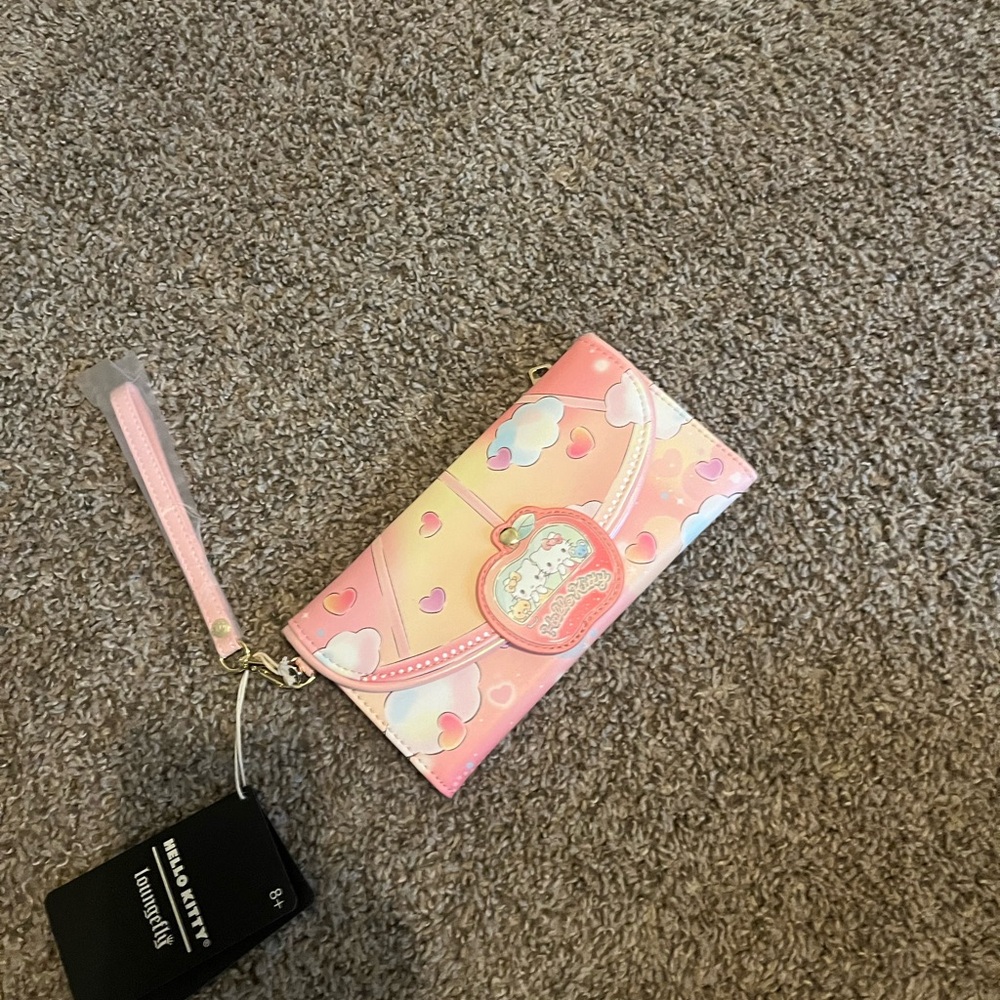 Hello Kitty Carnival Loungefly Wallet Wristlet(Read)
